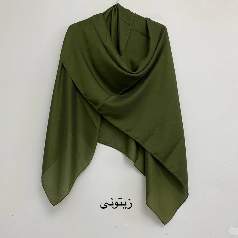روسری زنانه مدل نخی چهارفصل قواره بزرگ دور دوخت