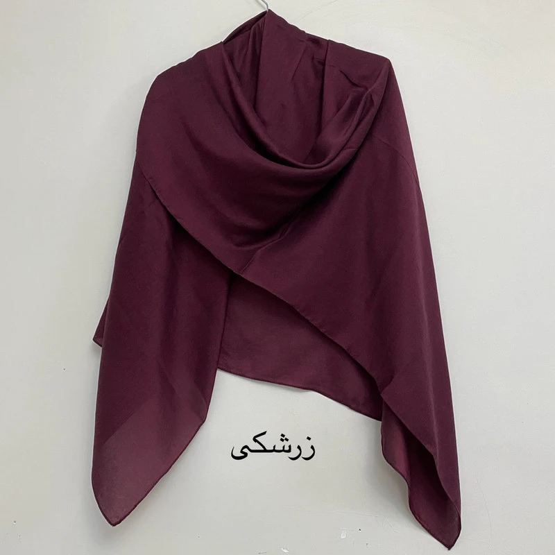 روسری زنانه مدل نخی چهارفصل قواره بزرگ دور دوخت